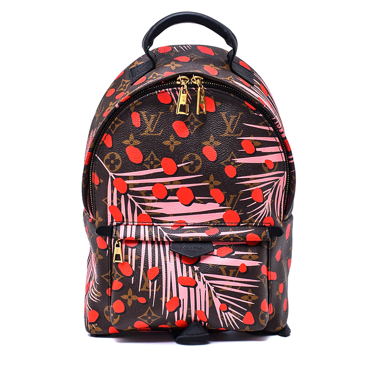 Louis Vuitton- Monogram Canvas Jungle Dots Palm Springs PM Backpack Bag